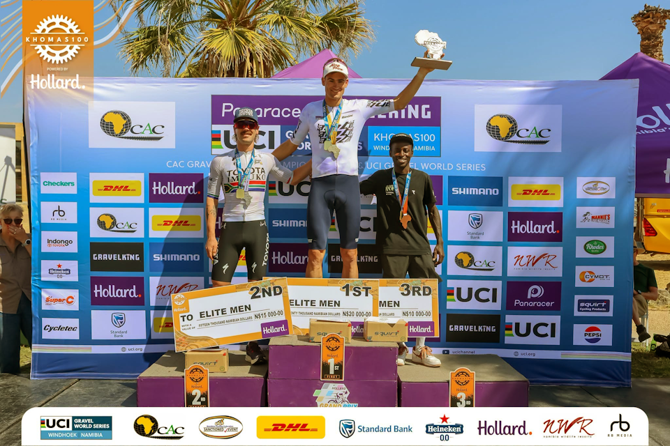 Defending African Gravel Champion and Namibian Olympian Alex Miller delivered another commanding performance