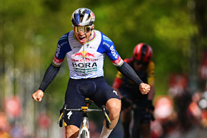 Remco Evenepoel wins the 2026 Amstel Gold Race