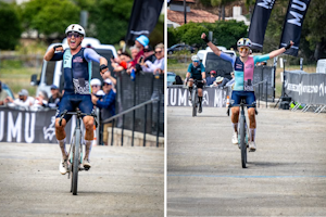 Cecile Lejeune and Daxton Mock take Victory at the 2026 Belgian Waffle Ride California