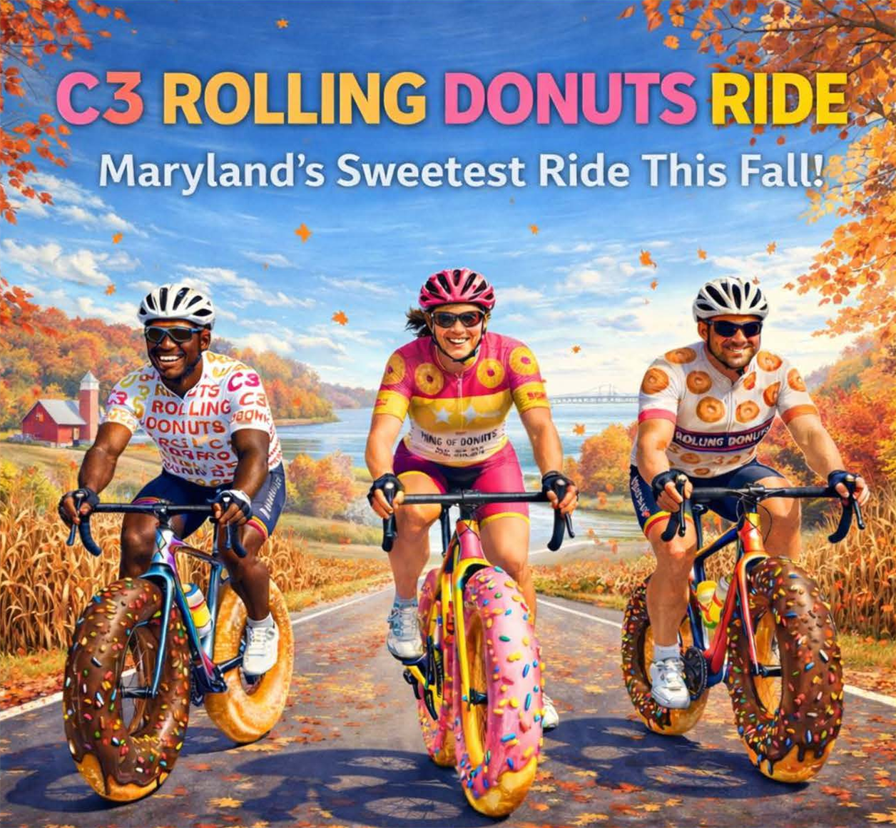 Register Now for Chesapeake Cycling Club’s Rolling Donuts Ride