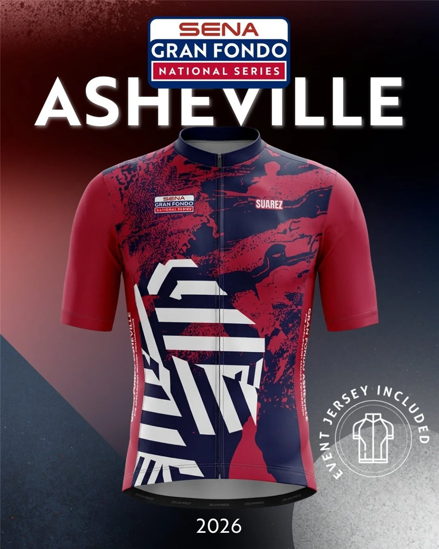 REGISTER NOW FOR GRAN FONDO ASHEVILLE AND GET A FREE JERSEY