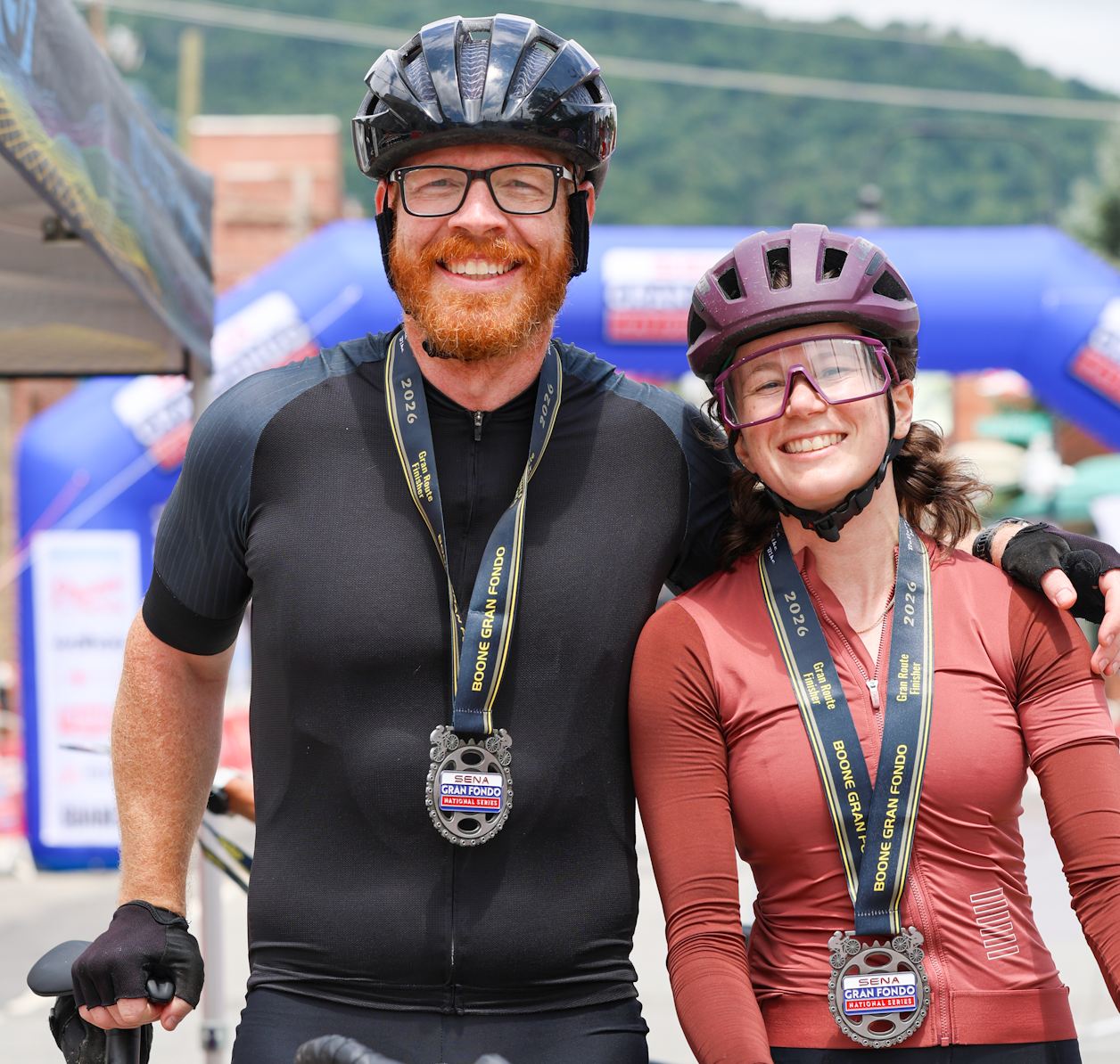 Medals and Smiles all round!
