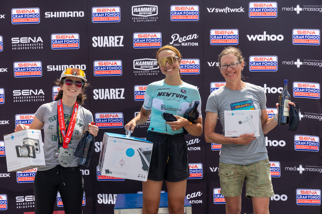 Olivia Brettschneider dominated all four Gran timed sections,