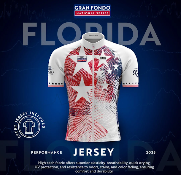 Register Now For 2026 Gran Fondo Florida And Get A Free Event Jersey!