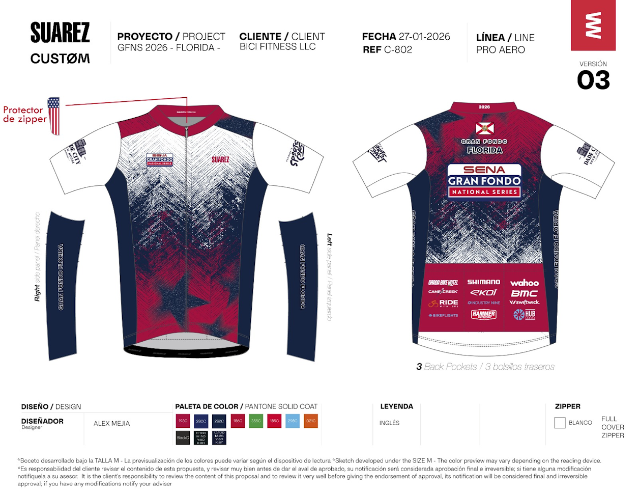 LOCK IN NOW TO GET A 2026 CUSTOM EVENT JERSEY FROM SUAREZ!