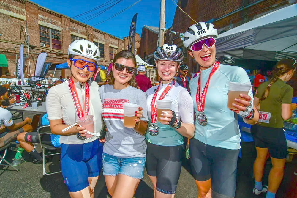 FRIENDLY COMPETITION WHILST ENJOYING A SOCIAL RIDE
