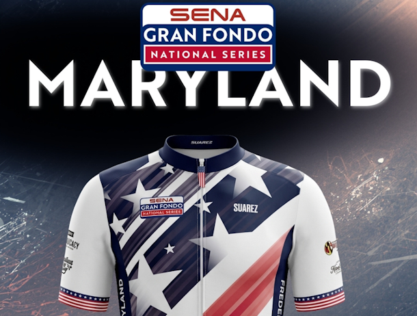 Register Now For 2026 Gran Fondo Maryland Get a Free Commemortive Jersey!