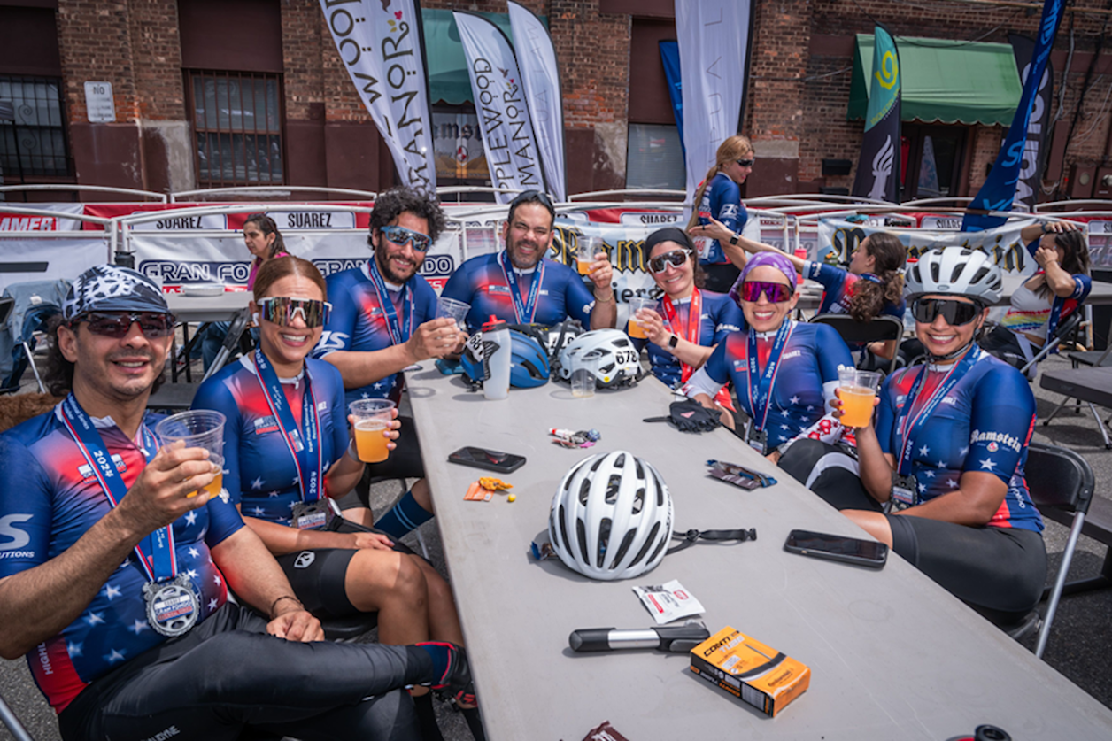 FRIENDLY COMPETITION WHILST ENJOYING A SOCIAL RIDE
