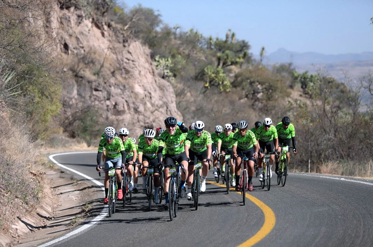 Brenda Santoyo and Miguel Reyes take victory at inaugural 2026 GFNY Aguascalientes