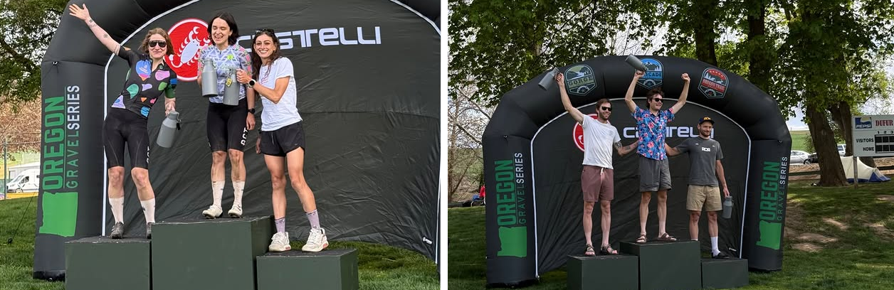 Brittani Shappell and Max Ritzow fastest at 2026 Gorge Gravel