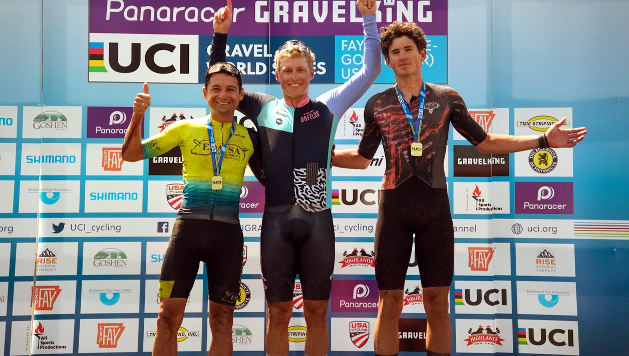 In the men's race, Daxton Mock attacked and soloed to the finish in a time of 3:25:37