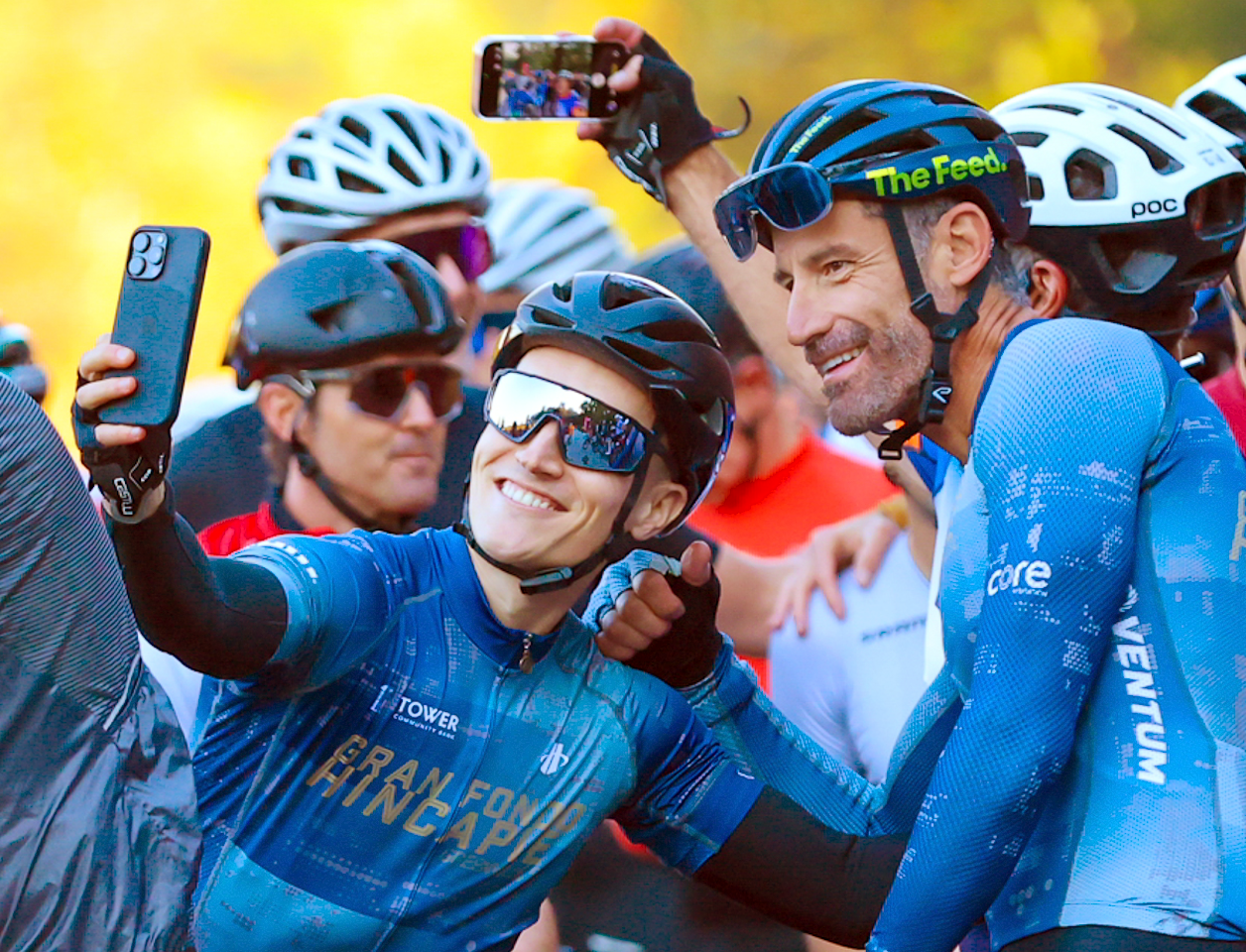 Photo: Warm-up ride with George with George and Friends! Photo: Warm-up ride with George with George and Friends!