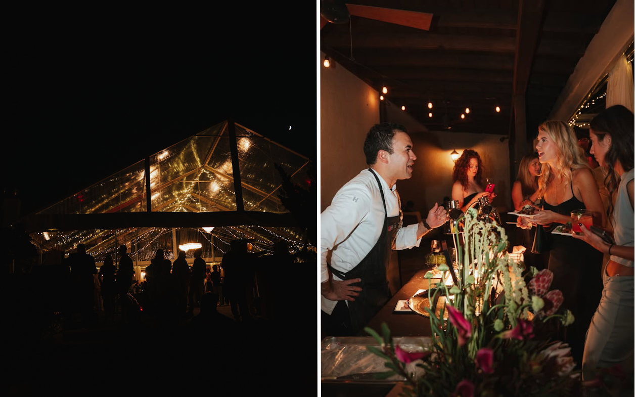 Chef's Accarrino, Chef de Hoyos, Chef Kramer, Chef Haydn, and Chef Cizma brought their A-game and gave VIP guests an incredible night