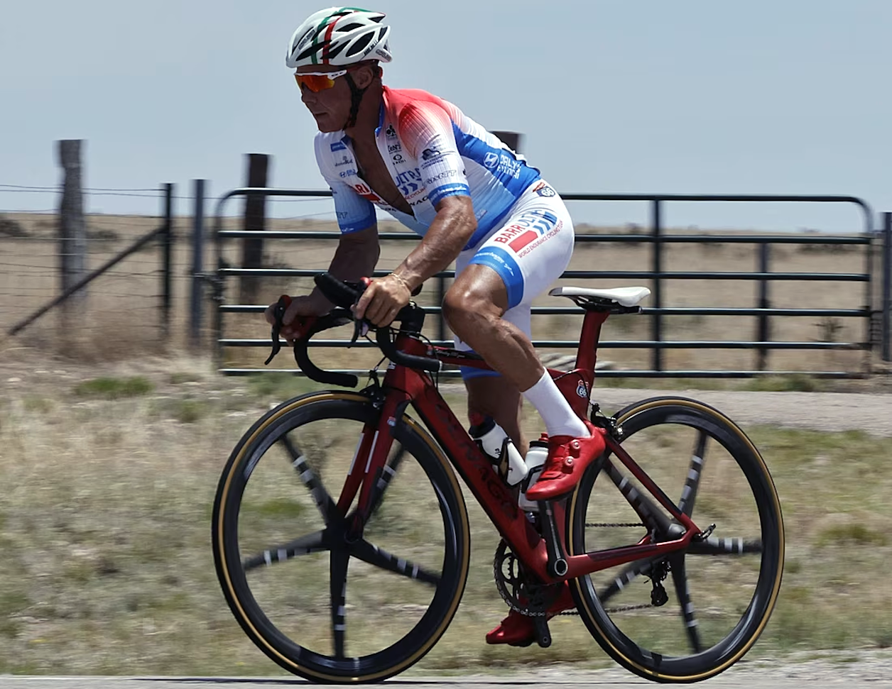 Irishman Joe Barr Marks his 67th Birthday with a Record-Breaking Ride across Route 66 in America