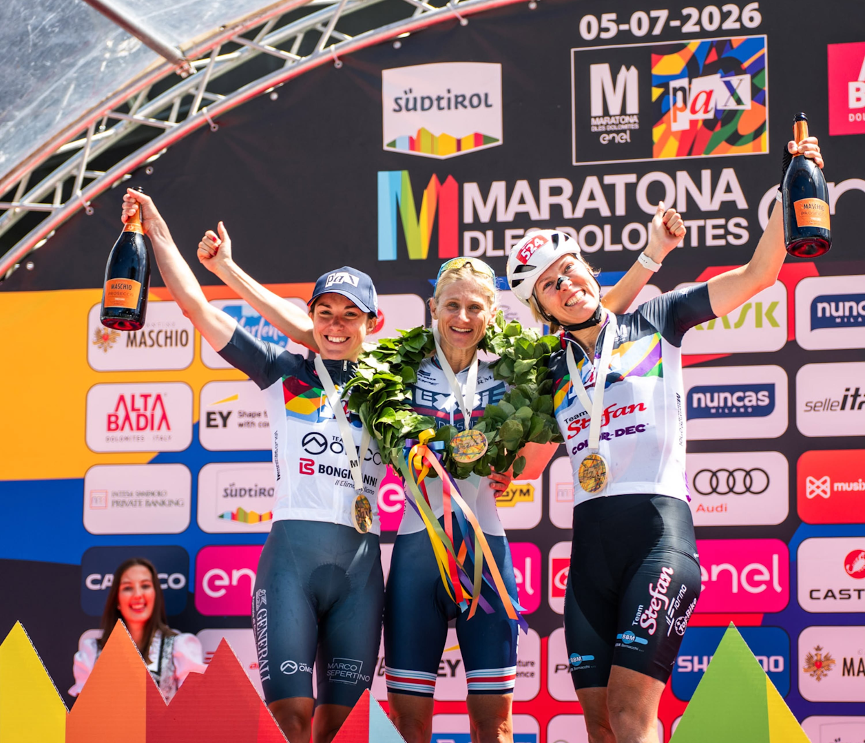 In the women’s Maratona, Janine Meyer claimed her first title with a strong and consistent performance