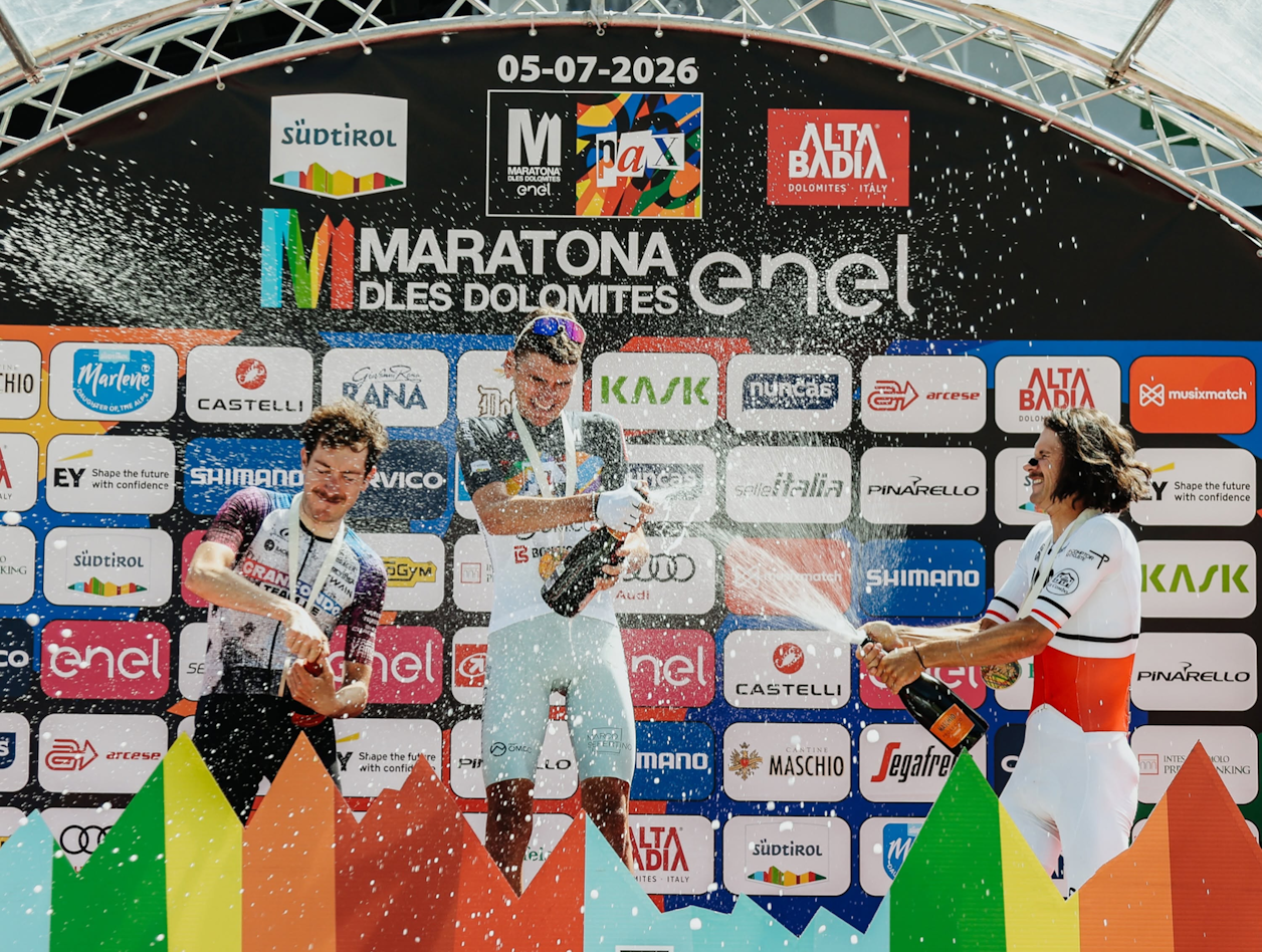 Luca Cavallo successfully defended his Maratona title