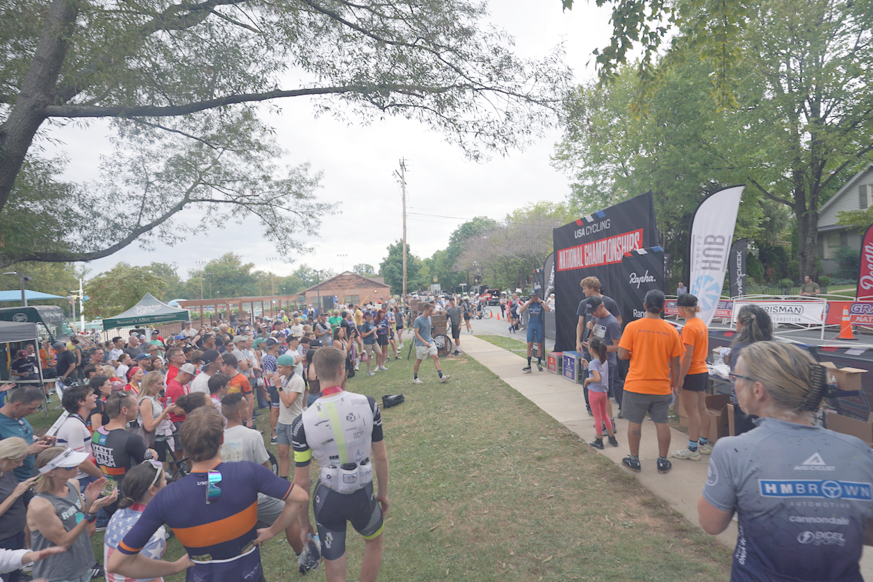 After a demanding day in the mountains, riders returned to Frederick for the finish-line festivities