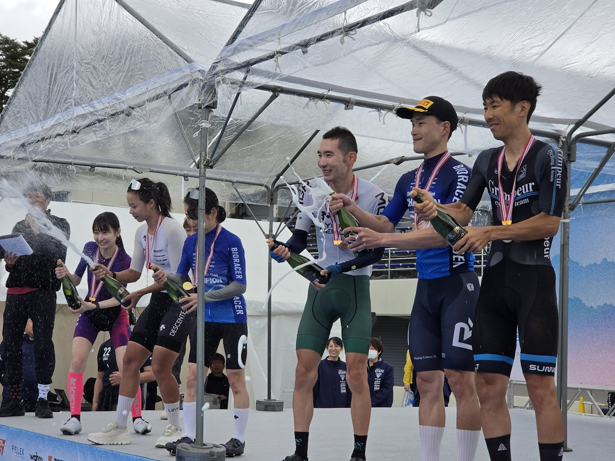 Sho Omae delivered a sensational performance, powering to victory in 55:54