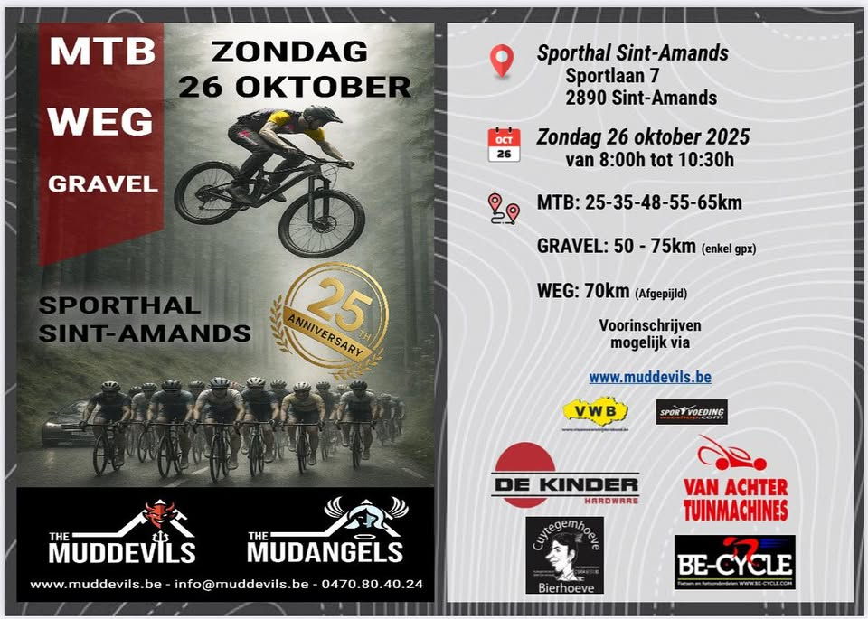MTB Tour Center of Flanders VWB