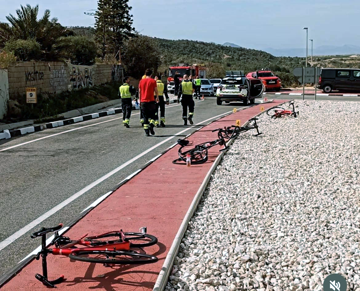 VIDEO: Driver with no legs mows down group of Irish cyclists in Spain
