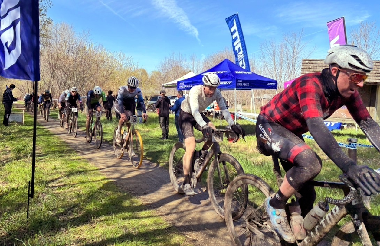 Nick Kelban and Elly Moore take Victory at 2026 Paris to Ancaster Bike Race