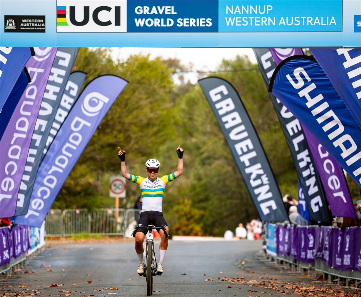 In the women’s elite race, Tiffany Cromwell attacked to solo to the finish in 04:28:52 defending her title In the women’s elite race, Tiffany Cromwell attacked to solo to the finish in 04:28:52 defending her title