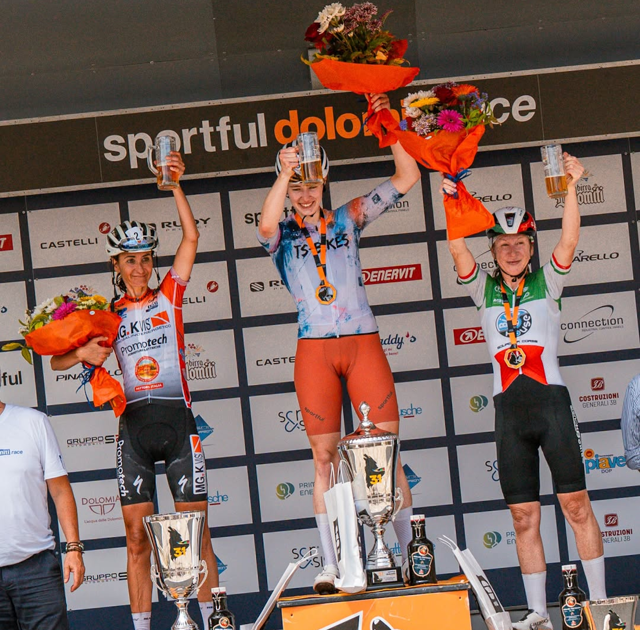 Emilia Welte and Luca Cavallo take Victory at 2026 Sportful Dolomiti Race in the Dolomites
