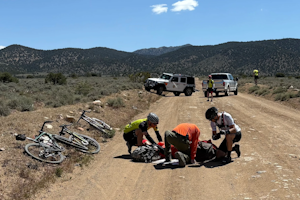 Injured Cyclist airlifted to hospital at 2026 Steina's Paydirt Gravel Race