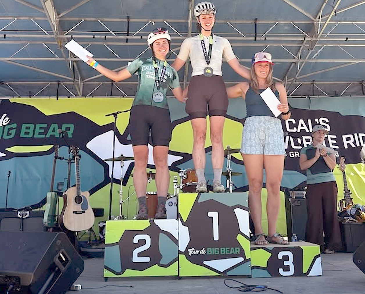 50-mile Gravel Rides QOM Podium