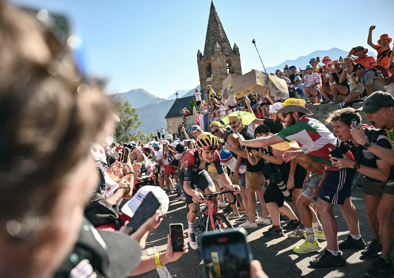 Alpe d'Huez was last used 2022 when Tom Pidcock took the stage win