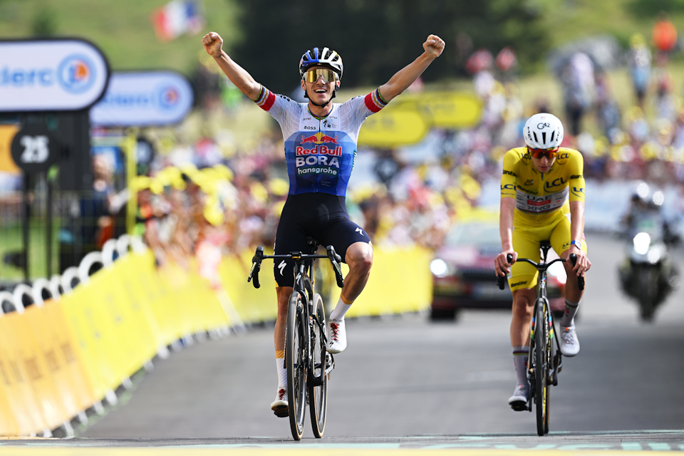 Remco Evenepoel wins Stage 15 of the 2026 Tour de France