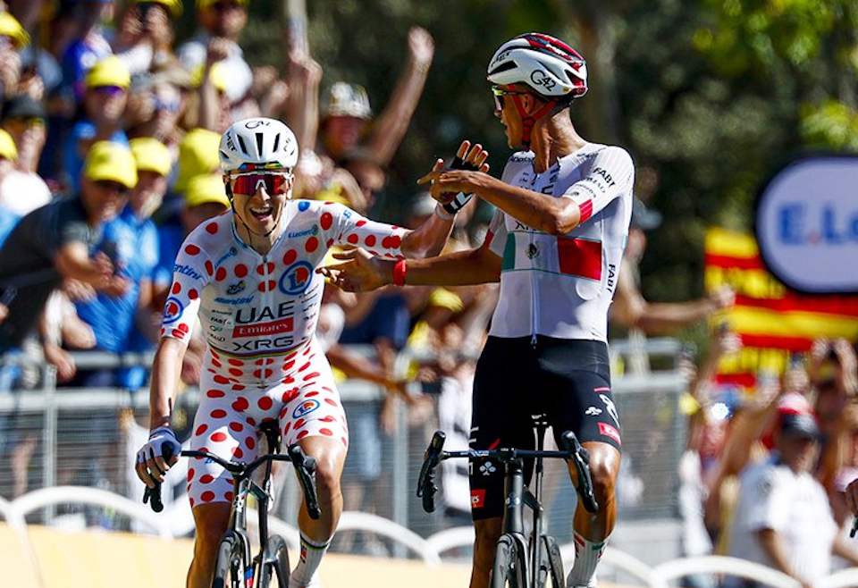 Isaac del Toro wins Stage 2 of the 2026 Tour de France