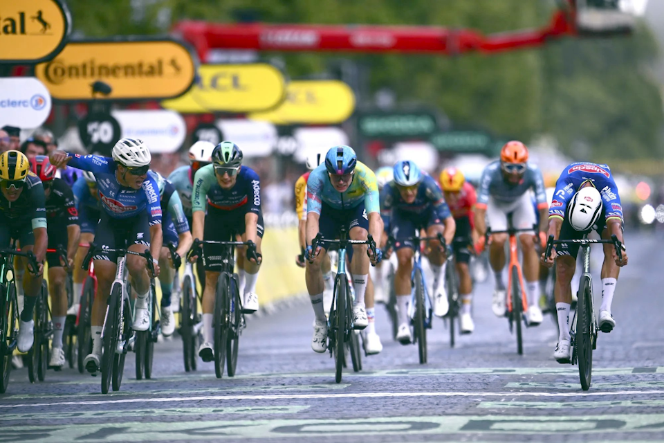 Pogacar seals fifth Tour de France title as Van der Poel conquers Paris