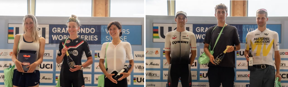 Jennifer Powell and Jort Dockx Take Victory at the 2026 Majestics UCI Granfondo Suisse Jennifer Powell and Jort Dockx Take Victory at the 2026 Majestics UCI Granfondo Suisse