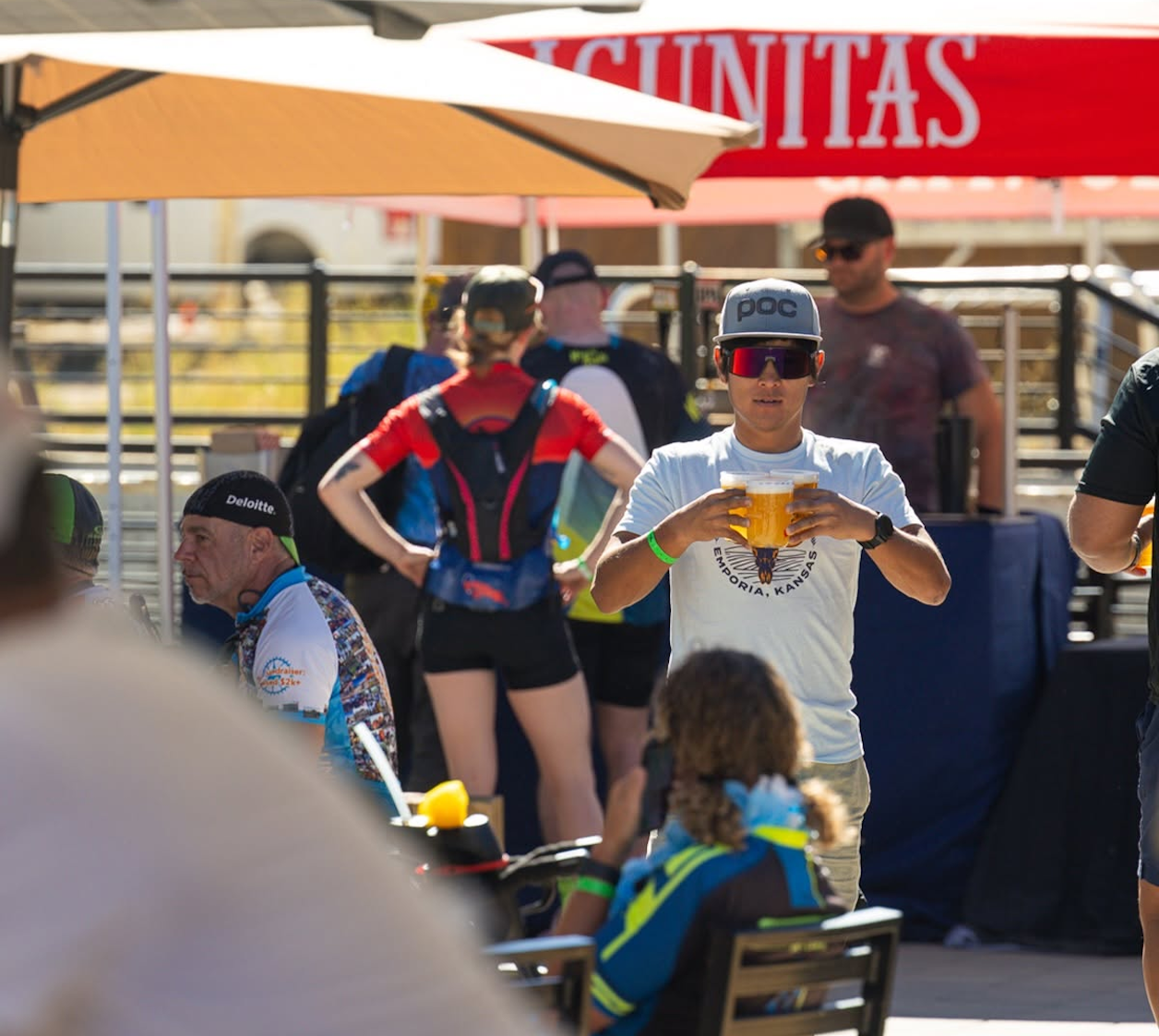 The Big Bear Cycling Expo serves as the weekend’s central gathering point at Bear Mountain Resort The Big Bear Cycling Expo serves as the weekend’s central gathering point at Bear Mountain Resort