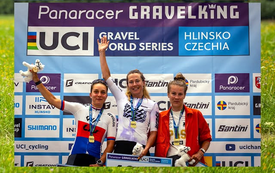 Nicole Frain and Lindberg fastest at 2026 UCI Gravel Tour Hlinsko Nicole Frain and Lindberg fastest at 2026 UCI Gravel Tour Hlinsko