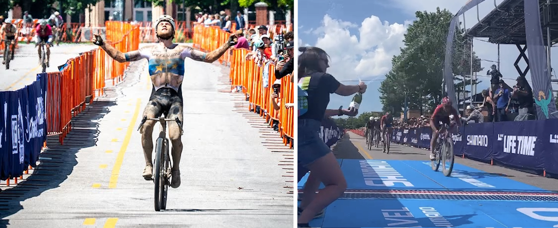 Sofia Gomez Villafane and Mads Wurtz Schmidt take Victory at 2026 UNBOUND 200 mile Race  