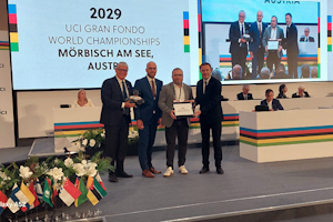 2029–2032 Gran Fondo World Champs awarded to Austria, Switzerland, Italy and Denmark