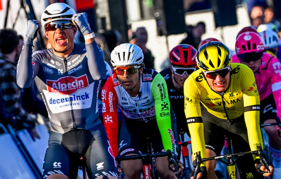 Jasper Philipsen sprints to Kuurne Brussels Kuurne Victory