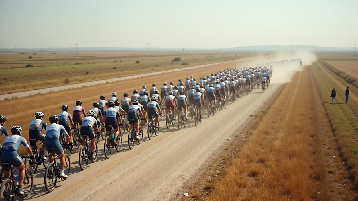 The race takes place in Iowa's driftless region and has views that'll take your breath away.  