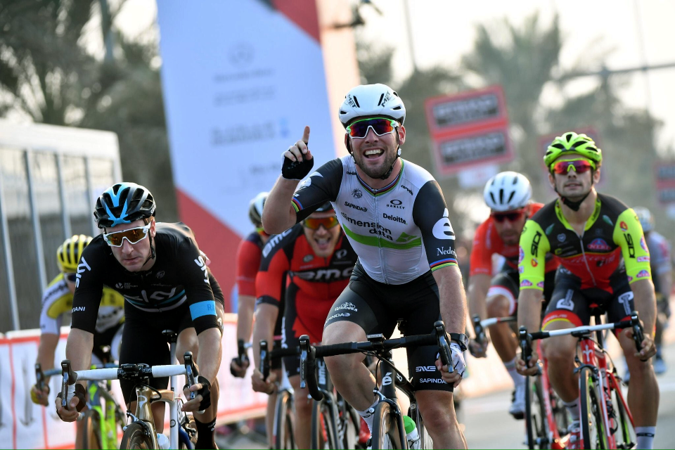 Mark Cavendish Sprints to Abu Dhabi Stage 2 Success