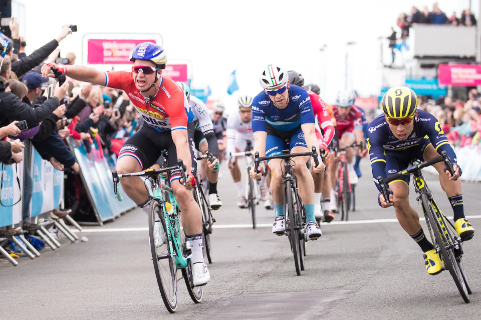 Groenewegen wins opening stage at the 2017 Tour de Yorkshire - Credit: SWPix.com