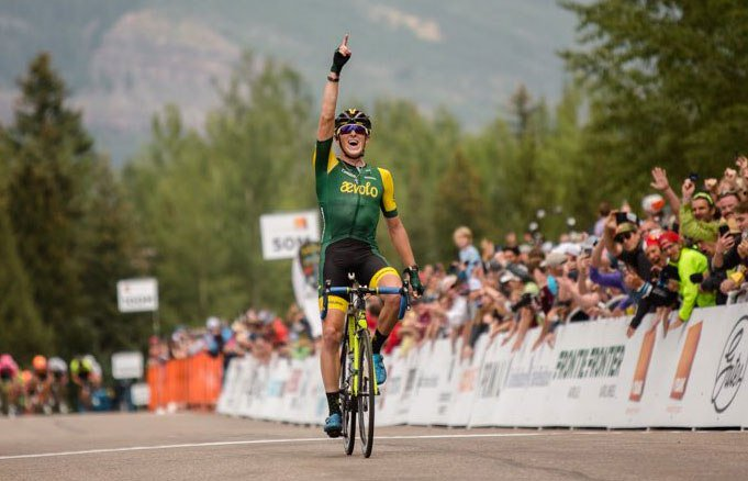 Super Strong Gage Hect Holds the Peloton at Bay to take opening Colorado Classic stage