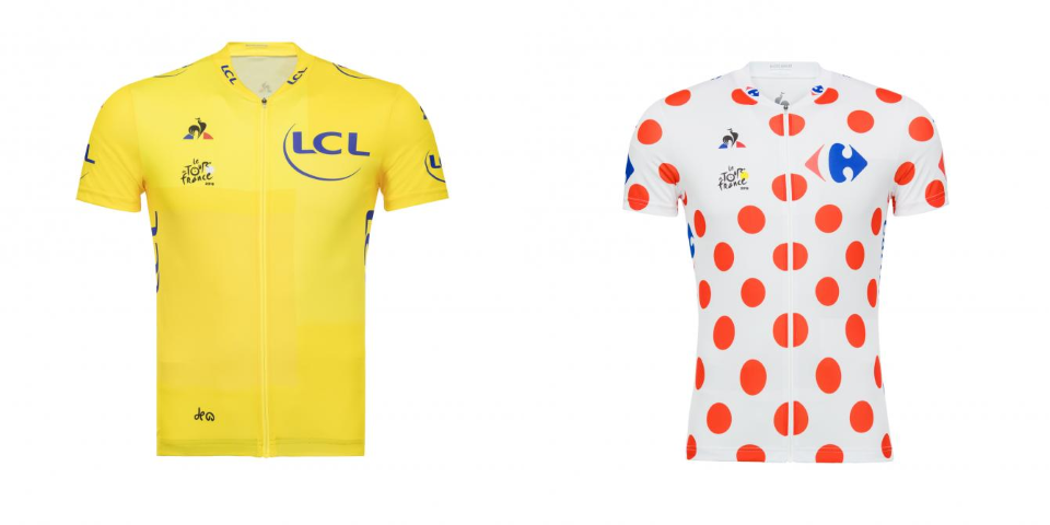 Tour de France unveil's 2018 leader jerseys