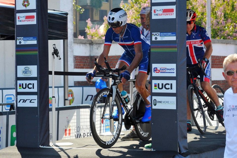 Time Trial opens 2018 UCI Gran Fondo World Championships