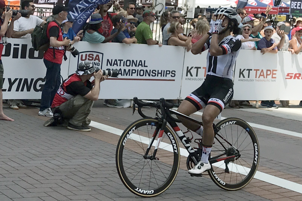 Coryn Rivera wins womens American National Road Race Title