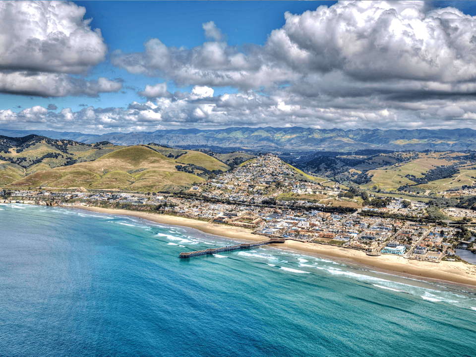 Pismo Beach, along California’s magnificent central coast, is a place dedicated to sand, surfing, seafood, and sunsets – preferably all at the same time.