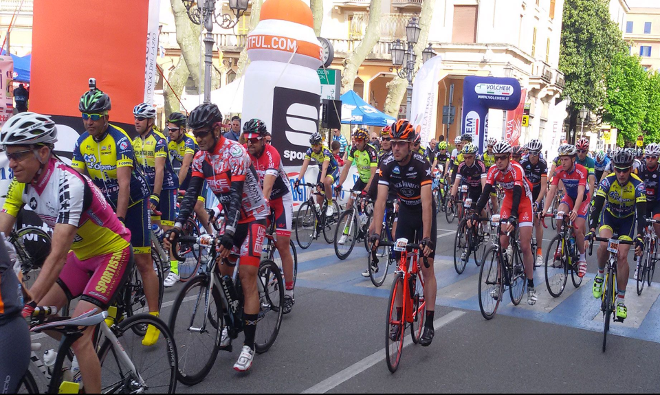 Ride a REAL Italian Gran Fondo! The package includes an entry into the Gran Fondo Fiuggi that conveniently starts directly in front of the hotel. 