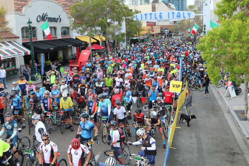 SoCal’s early season Italian Epic is back on Saturday April 7, 2019, starting under the iconic “Little Italy” sign in downtown San Diego.