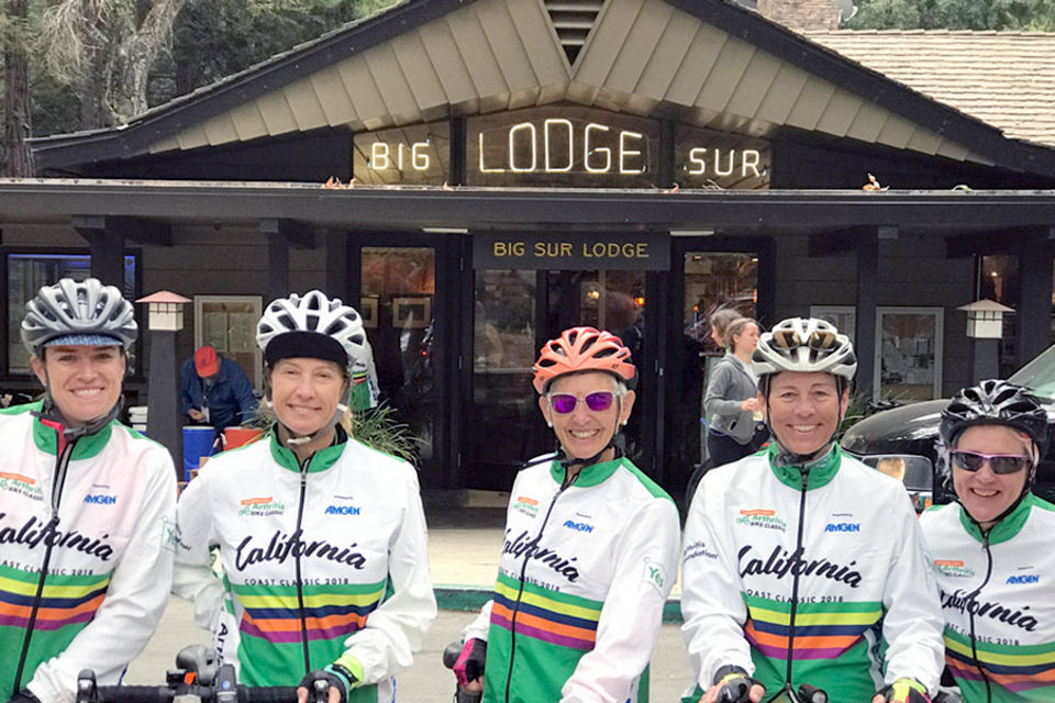 The CCC attracts riders who have been affected directly or indirectly by the disease.